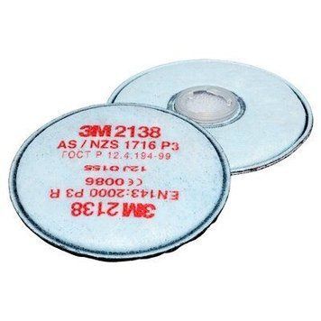 3M 2138 Фильтр P3, (с угольным слоем) 7000029735 фото