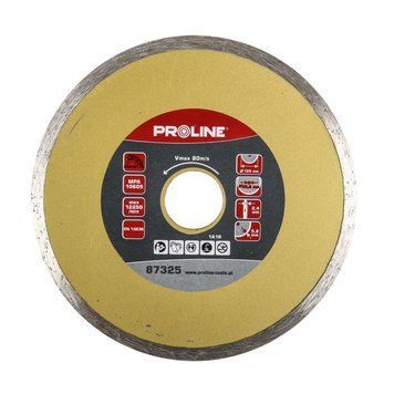 Круг отрезной алмазный 230 х 2.8 х 5.5 х 22.23мм (керамика / мрамор) PROLINE 87104 фото