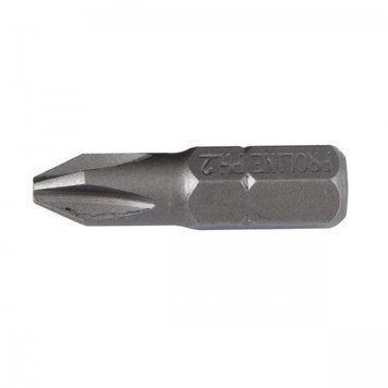 Біта хрестоподібна 1/4 "рН0 х 25мм (уп. 25шт) CRV PROLINE 10620 фото