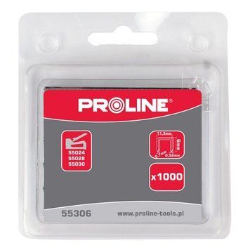 Скоба для степлера Тип 53 14мм (упаковка 1000шт) PROLINE 55314 55314 фото
