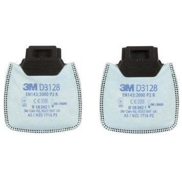 Противоаэрозольный фильтр 3M&trade; Secure Click&trade; (с угольным слоем) P2 R, D3128 7100197480 фото
