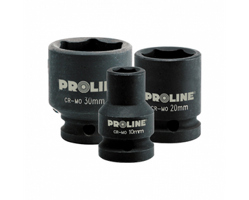 Головка шестигранная ударная удлиненная 19мм 3/4 "Cr-Mo PROLINE 18969 фото