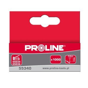 Цвях для степлера 14мм (упаковка 1000шт) PROLINE 55344 фото