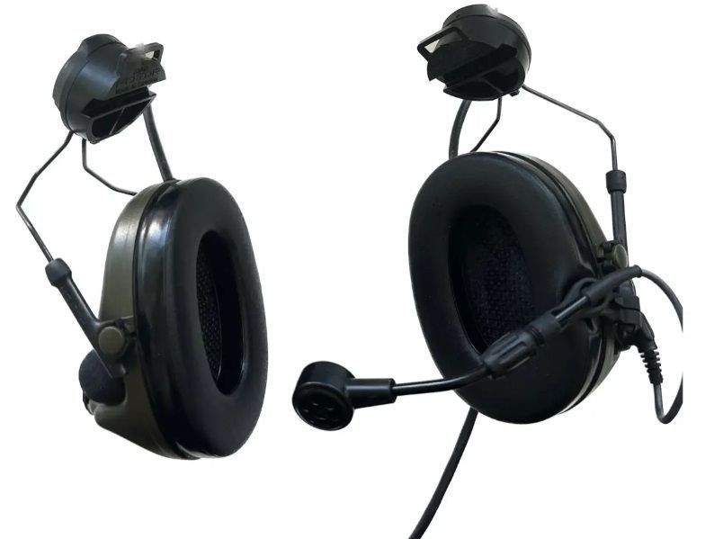Тактичні навушники активні 3M&trade; PELTOR&trade; ComTac&trade; XPI Headset, NATO (MT20H682P3AD-86), НА КАСКУ з 1 аудіовиходом J11 (NATO) 7100036591 фото