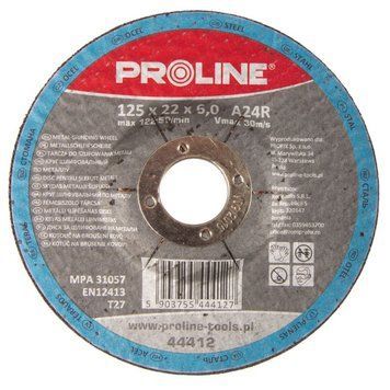 Круг шлифовальный по металлу 180 х 6 х 22мм (изогнутый профиль) PROLINE 44418 44418 фото
