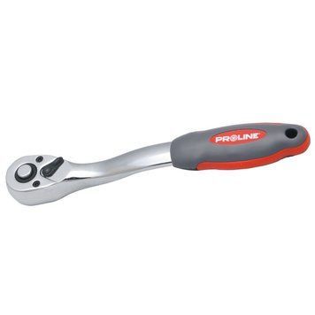 Трещотка 200мм 3/8" CrV(выгнутая) PROLINE 18372 18372 фото